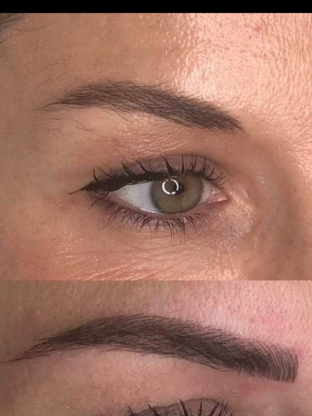 Corrección de color y camuflaje de micropigmentación antigua en Málaga